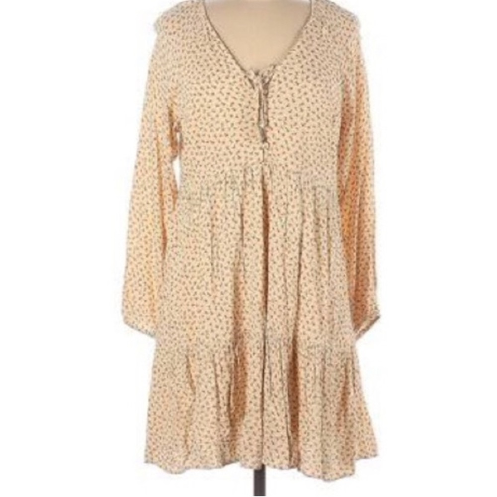 American Eagle Floral Ditsy Print Babydoll Dress - Picture 3 of 6